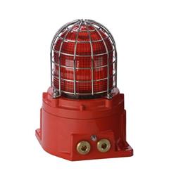 Ex-XenonStrobe GNExB2 X21 115vAC RED 21J 1-2Hz GRP/316 IP66 Ex-db-IIC-Gb-T6